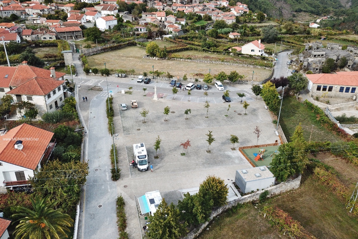  Aerial view from the pitch in Soajo