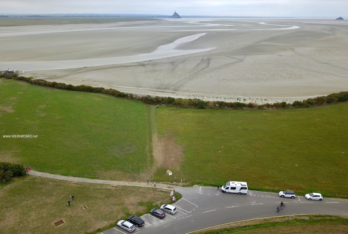  Aerial view from the car park at Pointe du Grouin du Sud