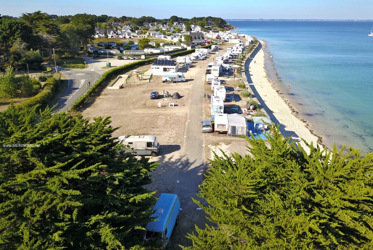  Aerial view from the campsite Municipal du Rohu