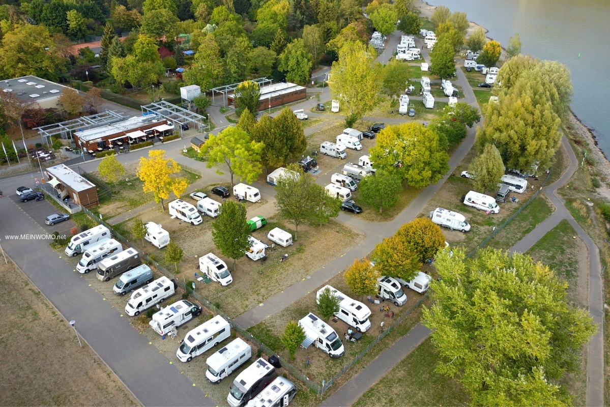  Aerial view of KNAUS Campingpark Rhein-Mosel