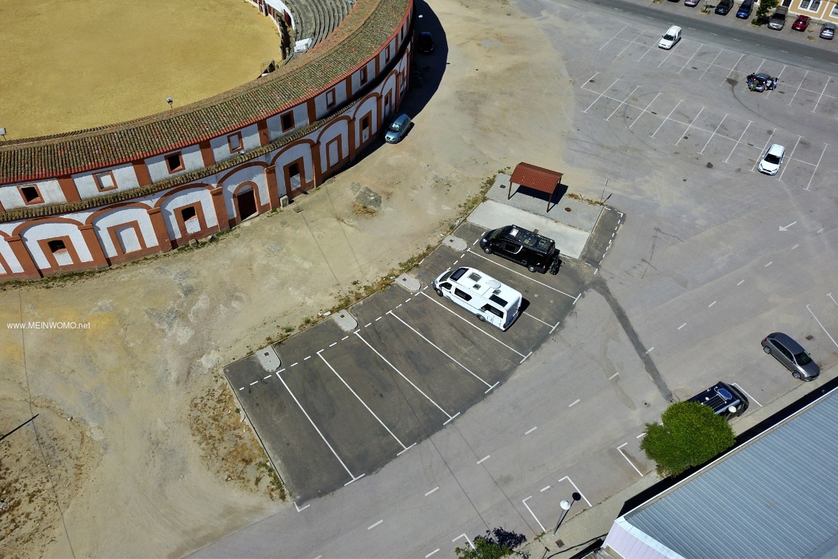  Flygfoto frn RV Plaza de Toros