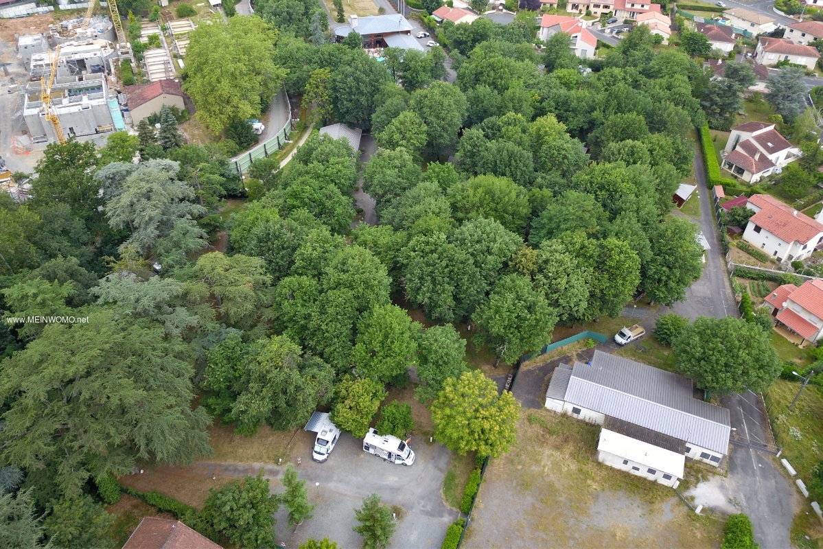  Aerial view com Camping Albirondack Camping Lodge