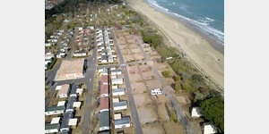 Luftaufnahme vom Campingplatz Dunes et Soleil
