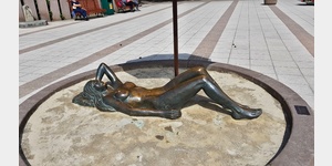 Die "Strandnixe" auf dem Strandvorplatz in Karlshagen