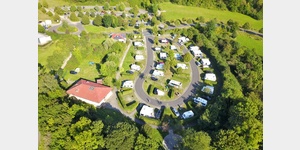Luftaufnahme vom Campingplatz "Rohrer Stirn"