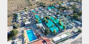 Luftaufnahme vom Campingplatz Costa Blanca