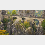 Bastei-Brcke im Nationalpark Schsische Schweiz