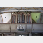 Die Orgel in der St.-Katharinen-Kirche in Middelhagen