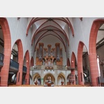 Blick auf die Orgel der Stiftskirche