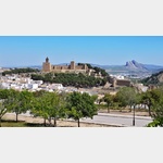 Blick auf Alcazaba von Antequera
