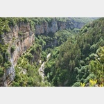 Blick vom Mirador Los Sestrales in den Canyon des Rio Aso