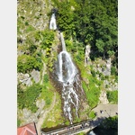 Luftaufnahme vom Trusetaler Wasserfall