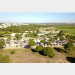 Luftaufnahme vom Algarve Motorhome Park Falesia