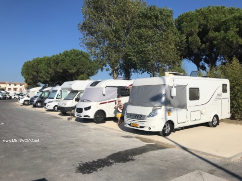 Camping car park Le Grau Du Roi