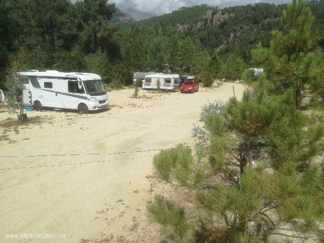  Camping U Ponte Grossu - ibland liten skugga