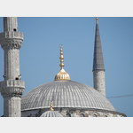Blaue Moschee von der Hagia Sophia aus aufgenommen