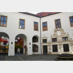 Schloss Mikulov - Innenhof