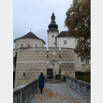 Zugang Schloss Weinberg