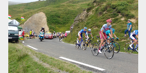 14. Etappe der Tour de France 2019 am Samstag, 20. Juli 2019, von Tarbes nach Tourmalet. Streckenlnge 117,5 km.