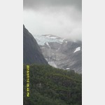Blick auf Saltfellet-Svartisen-Gletscher bei Holand