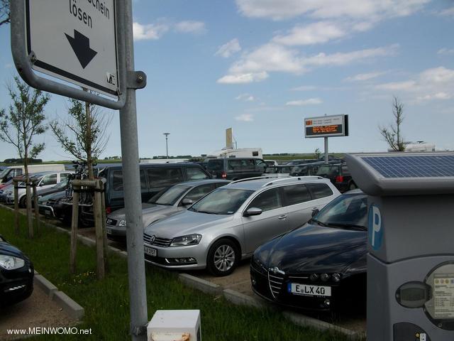  Parking at the port of Schlttsiel