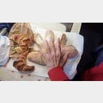 Croissants und Fnf-Finger-Brot - kstlich