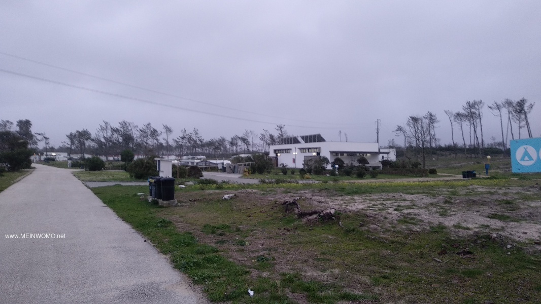 Pitches for mobile homes, area is z. Currently (Jan. 2022) newly renovated.