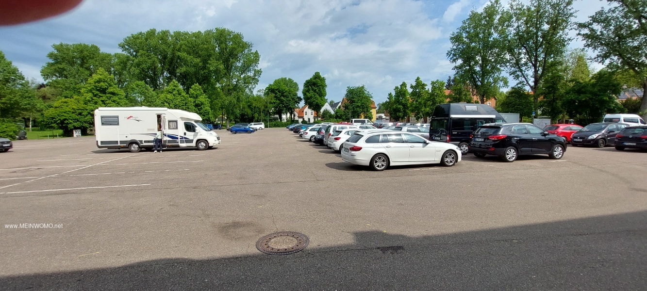 Large car park in Gppingen