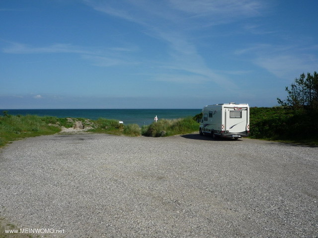  Parking space at the Danish Baltic Sea