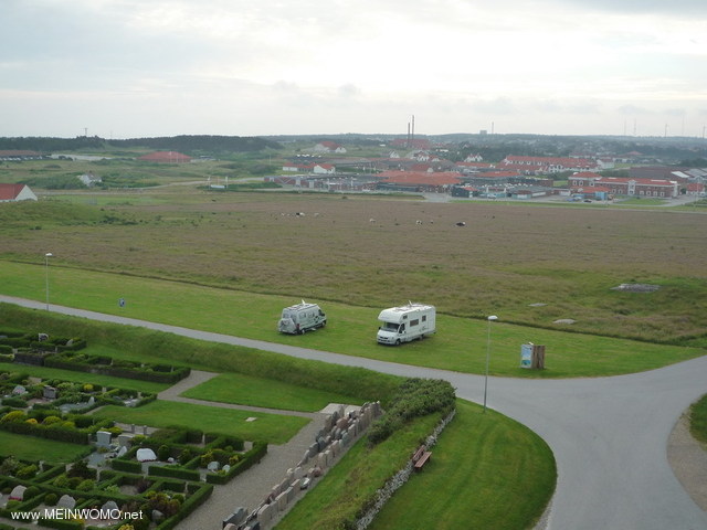  Parking at the lighthouse of Hanstholm
