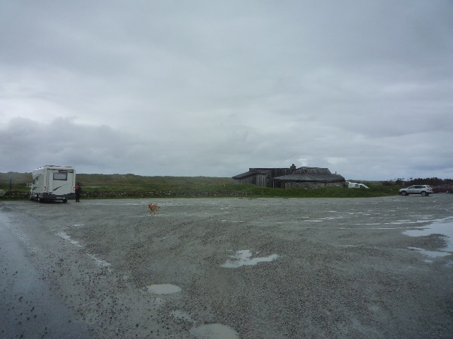  Parking in front of the dunes