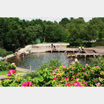 Gelsenkirchen, Nordsternpark: Wasserspielplatz im Kinderparadies