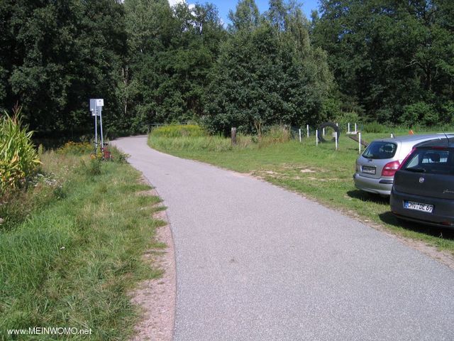  Parking near Schwante