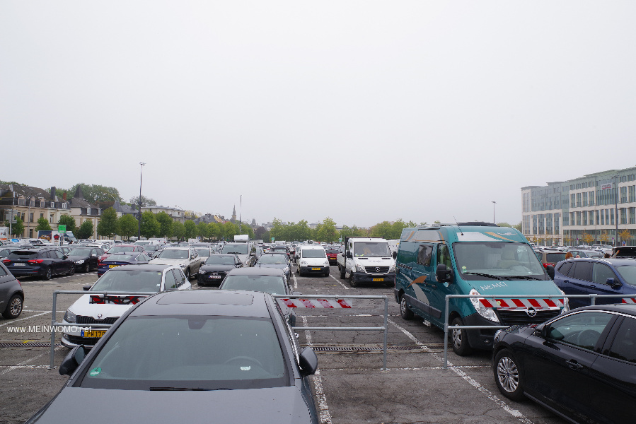   Most spaces are only suitable for vehicles up to 5.5m.    