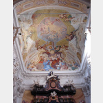 Kirche Santa Bertha: Deckenmalerei 