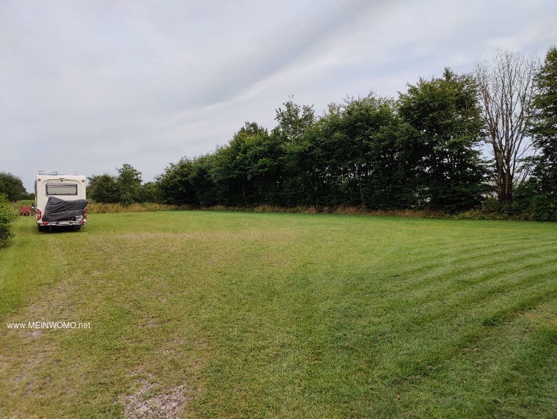 Space for up to 18 motorhomes