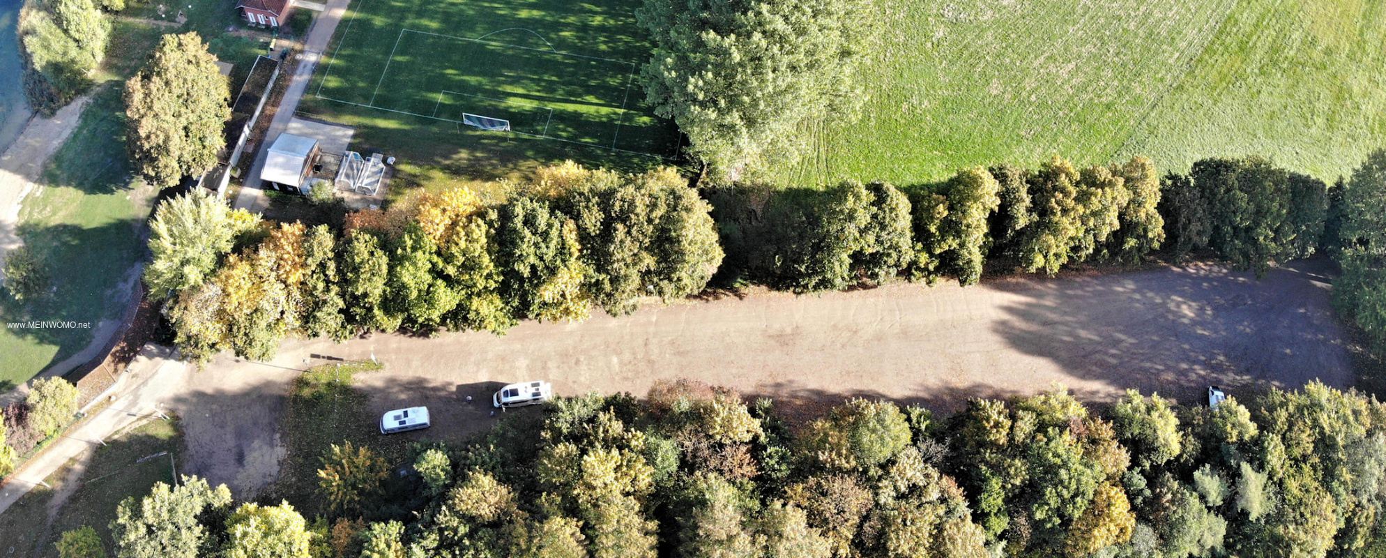 Drohnenfoto von Sdwesten am 9.10.2022