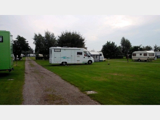  Spacious pitches on the campsite