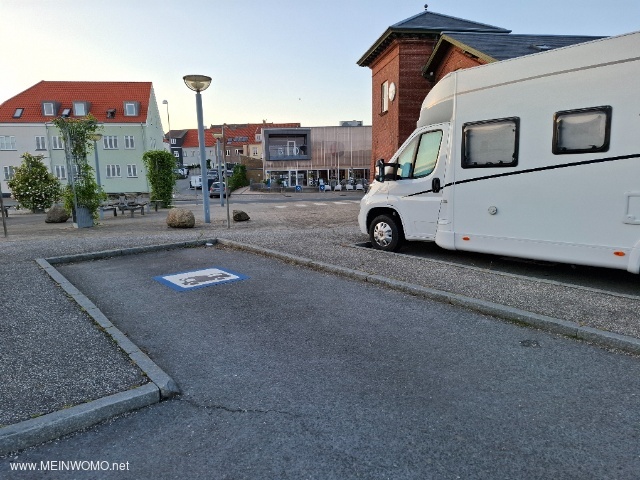 Plazas de aparcamiento para autocaravanas