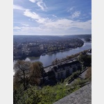 Blick auf Namur vom Parkplatz