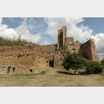 Die zerfallene Burg in Sovana