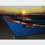 Altura Boot mit Sonnenaufgang