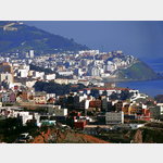 Ceuta Ansicht von Marokko aus