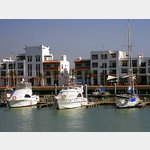 Agadir Boote in der Marina