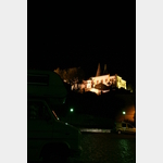 Palcio Nacional de Sintra bei Nacht mit Womo im Vordergrund
