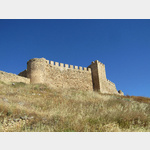 mchtige erhaltene Burgmauern