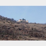 Schloss Juval, Blick hinauf vom Etschtalradweg 