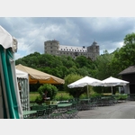 Blick vom Biergarten zur Wewelsburg, Auf der Alme 1, 33142 Bren, Deutschland