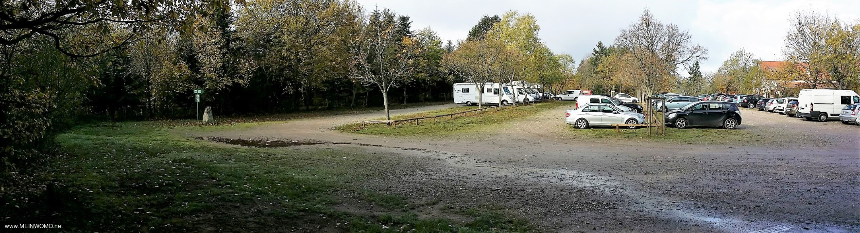  Dernire range indique comme tant un parc de vhicules de camping