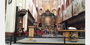 Altar der St.Salvator Kathedrale